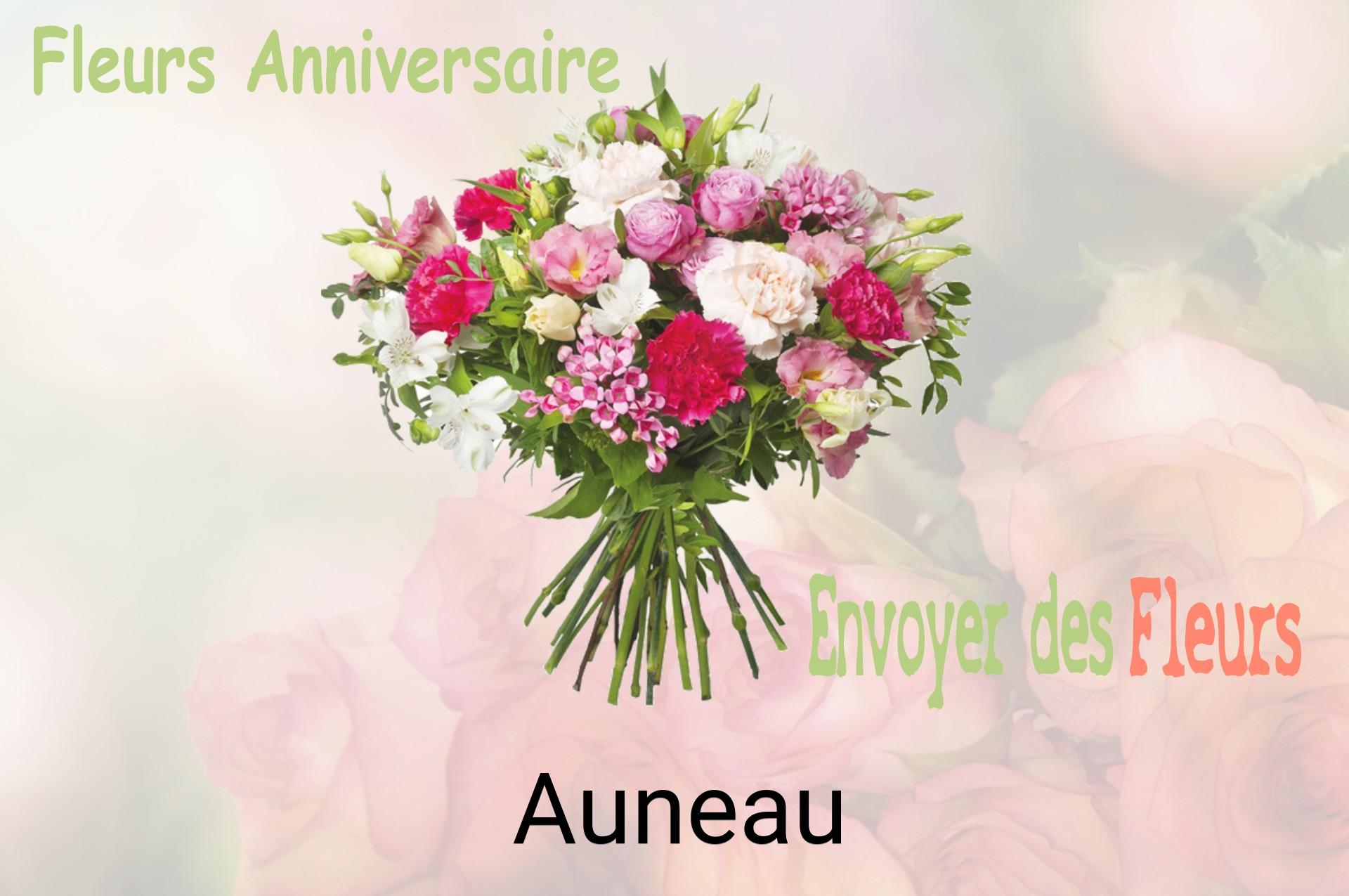 Bouquet de fleurs d’anniversaire livré à Auneau